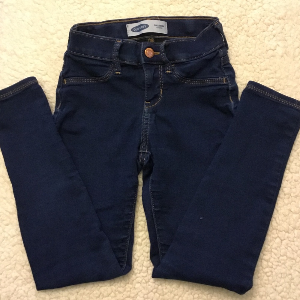 Girls Old Navy ballerina jeggings size 8